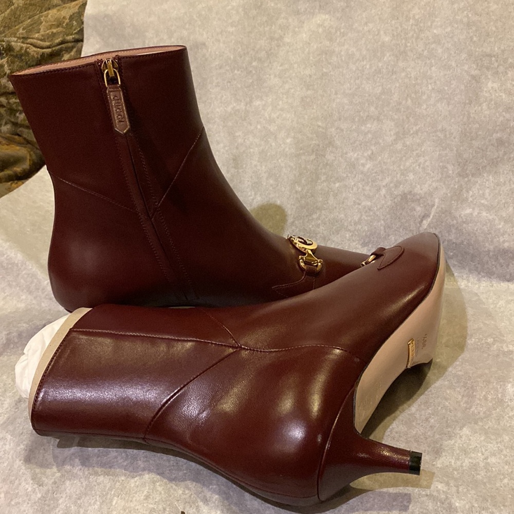Gucci “vintage bordeau” boots - Picture 2 of 6